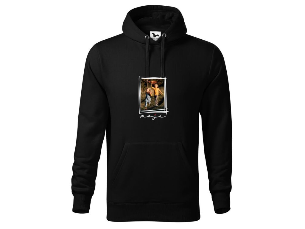 ČIERNE TRIČKO S FOTKOU Moji 2