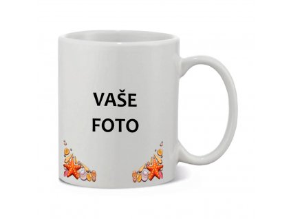 DOVOLENKA biely rámik