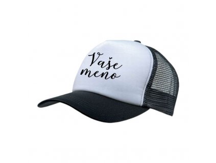 font #2 čierna šiltovka