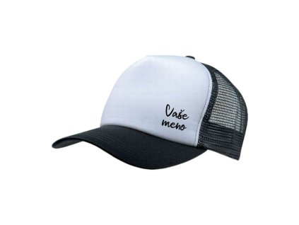 font #3 čierna šiltovka