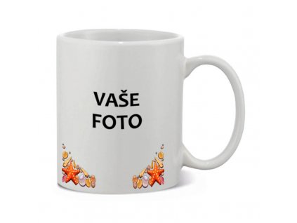 rámik Dovolenka•hrnček biely1