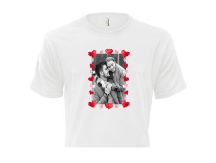 pánske tričko rámik Srdce 5 • 2