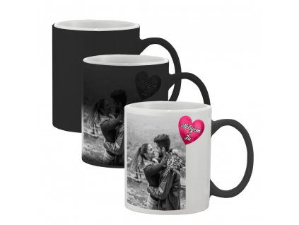 #10 hrnček magický rámik MILUJEM ŤA 1 titulka