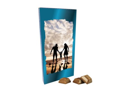 Čokoláda•rámik MODRÝ•3