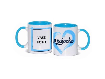 Náhľad2 hrnček #najocko modrý