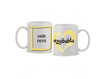 #najbabka Náhľad1 hrnček