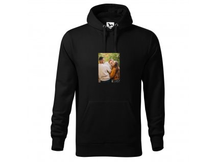 MIKINA ČIERNA S FOTKOU 2