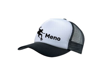 ŠILTOVKA S TEXTOM Čierna Skate 1