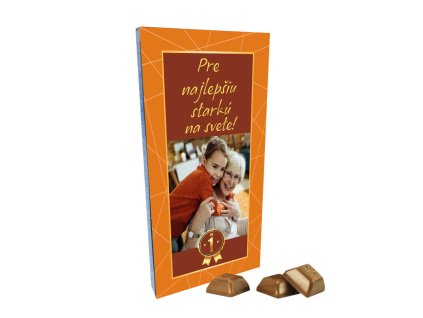 Čokoláda s fotkou Starká 2