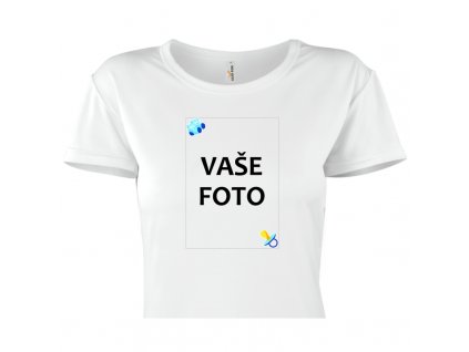 dámske tričko rámik modrý cumlík 1 titulka