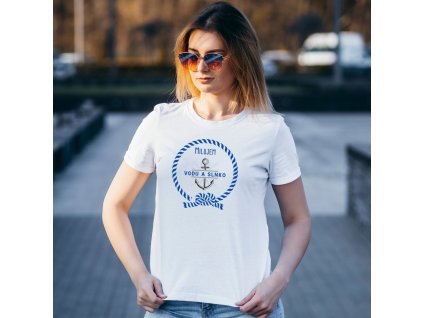 žena tričko kotva