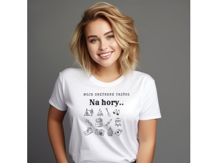 tričko na hory dámske