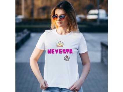 žena tričko nevesta