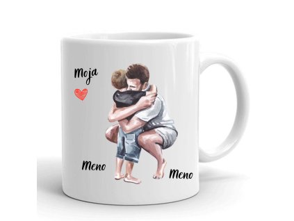 rodinný hrnček otec a syn