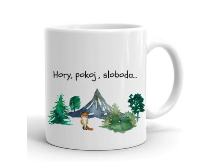 hrnček hory líška