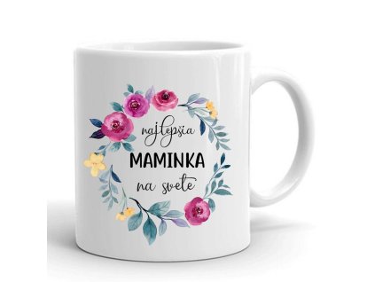 hrnček maminka kvety