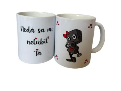 vtipny hrnček robotka 1080