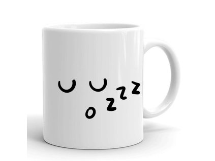 naladovy hrnček spím si