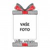 VÍNO•DARČEK•etiketa rámik