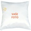 Vankúš s fotkou rámik SVADBA 1 40x40 cm FOTOpošta