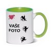 rámik Srdce1•hrnček zelený1