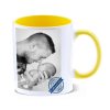 Hrnček s fotkou farebný rámik Otec pečiatka 350 ML FOTOpošta