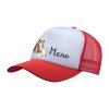 ŠILTOVKA S TEXTOM Červená Koník 1