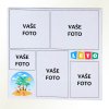 PLÁTNO KOLÁŽ LETO štvorec Vaše foto