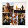 OBRAZ NA PLÁTNO S FOTKOU Štvorec Koláž 2