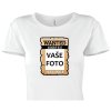 dámske tričko rámik Wanted vlastnýText 1 titulka