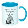 hrnček farebny pre kamošku blue